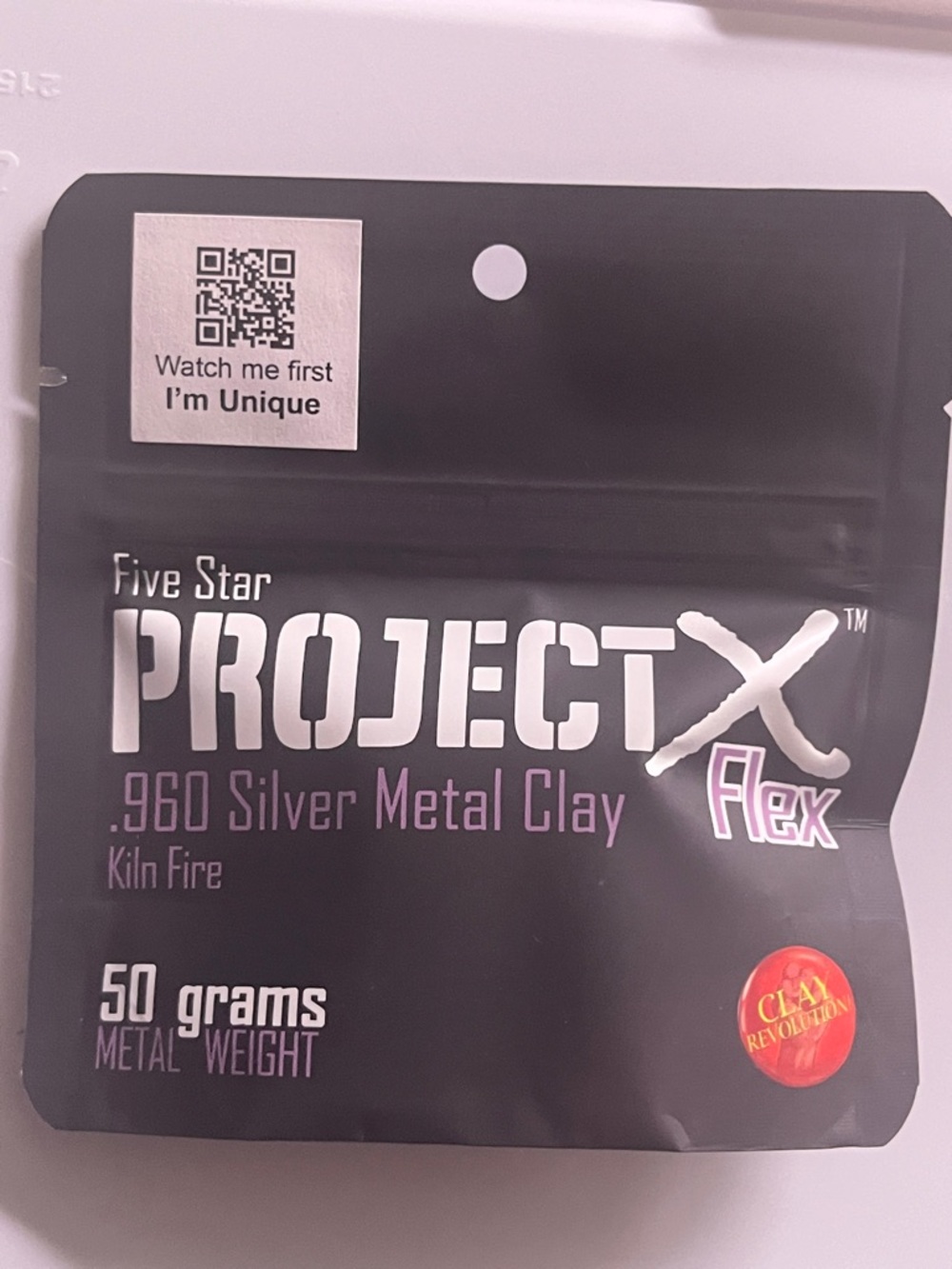 Five Star ProjectX Flex .960 Silver Metal Clay